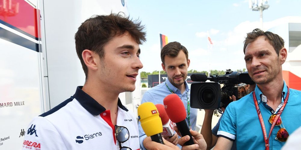 Charles Leclerc: "Fue un día positivo, esperamos conseguir un buen resultado en clasificación"