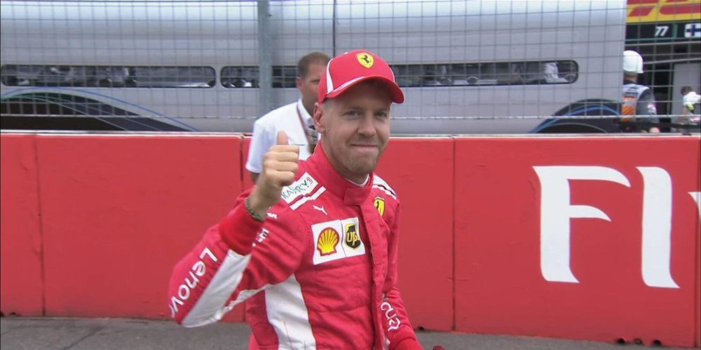 Sebastian Vettel logra una impresionante pole position en el GP de Alemania 2018