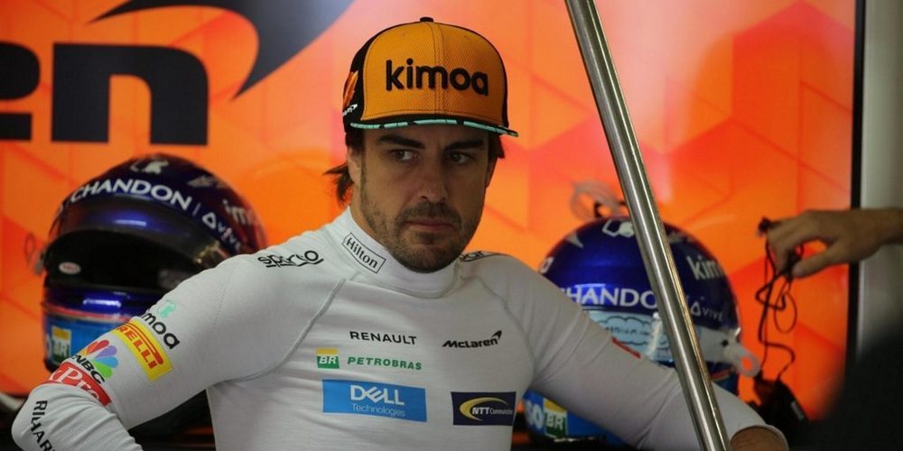 Fernando Alonso, en la minipole: "Es una pequeña posición de privilegio para nuestro grupo"