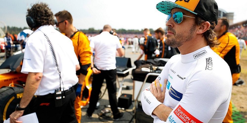 Fernando Alonso: "No estábamos en los puntos, así que tuvimos que probar algo diferente"