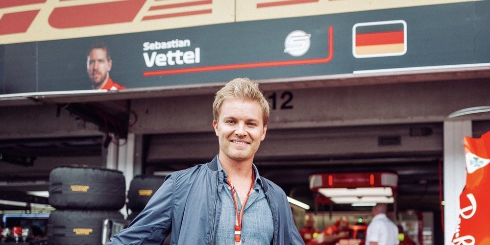 Nico Rosberg, sobre Vettel: "Él estaba haciendo su carrera y la echó a perder totalmente"
