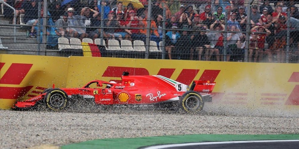 Verstappen apoya a Vettel tras su error en Alemania: "Estas cosas pueden pasar"