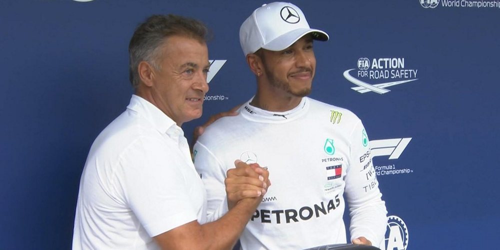 Lewis Hamilton se alza con la pole bajo la lluvia en el Gran Premio de Hungría 2018