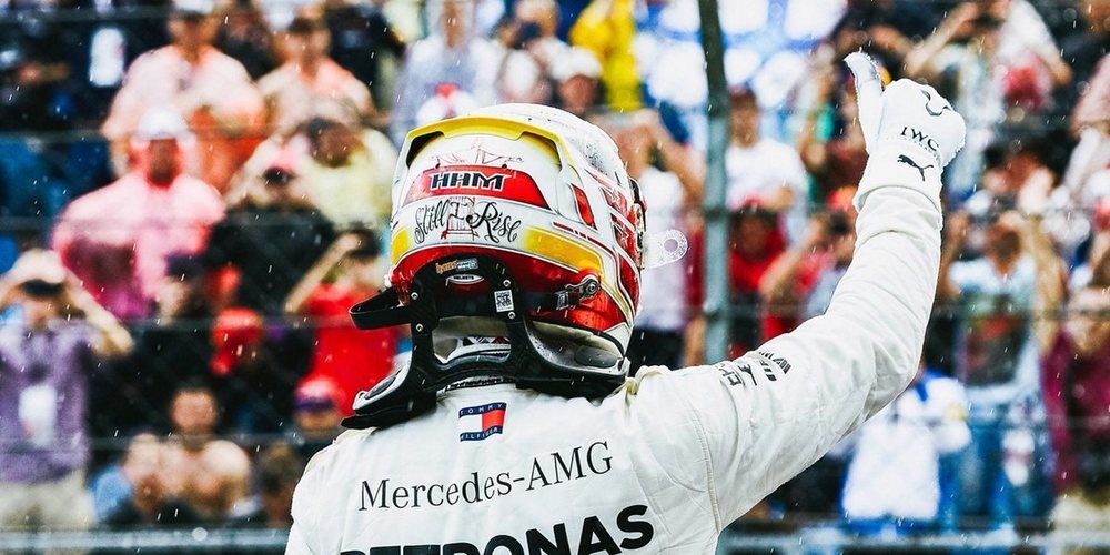 Lewis Hamilton: "Pensé que sería afortunado conseguir la tercera, cuarta o tal vez quinta posición"