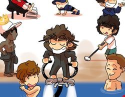 Los Chibis (255): ¿Descanso?
