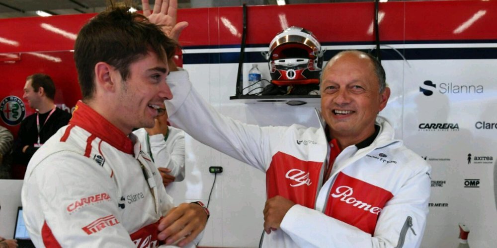 Charles Leclerc: "Fue un día positivo para nosotros, estoy contento con nuestro rendimiento"