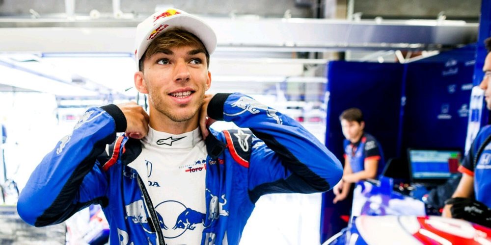 Pierre Gasly: "Estoy muy contento por haber sumado puntos en Spa, fue muy positivo"