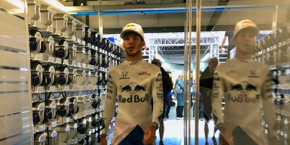 Pierre Gasly: "Fue un día ajetreado ya que analizamos el coche en condiciones de seco y mojado"