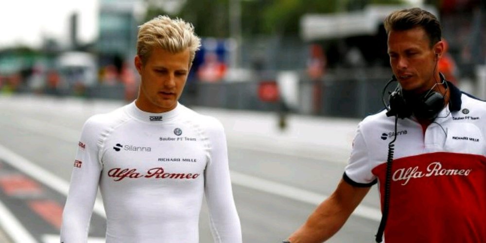 Marcus Ericsson: "Fue un gran impacto, estoy bien gracias a la resistencia del coche"