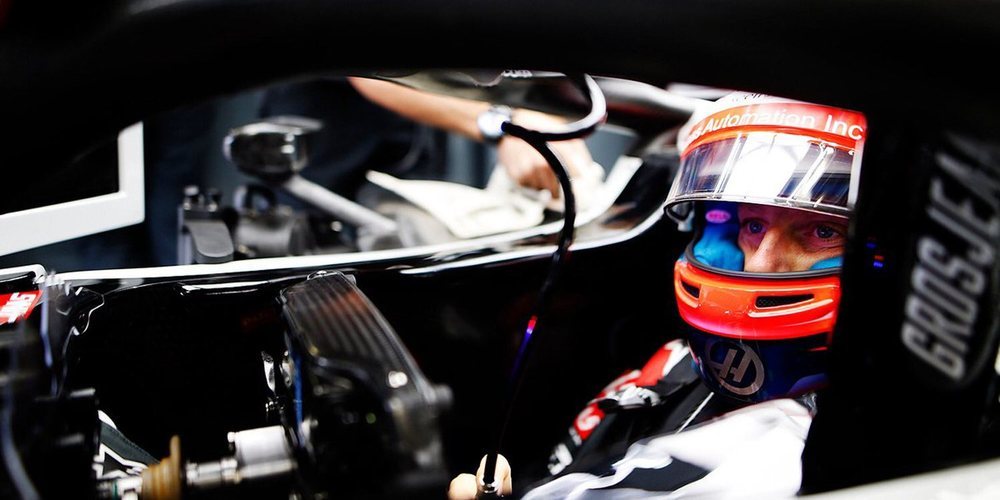 Romain Grosjean: "Estoy muy satisfecho por comenzar desde la sexta posición"