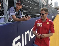 Sebastian Vettel y Ferrari se posicionan como favoritos para la clasificación del GP Singapur 2018