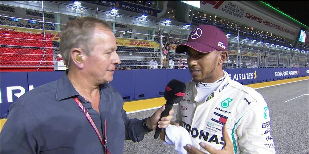 Lewis Hamilton logra un tiempo de vuelta estratosférico y consigue la pole en el GP Singapur 2018