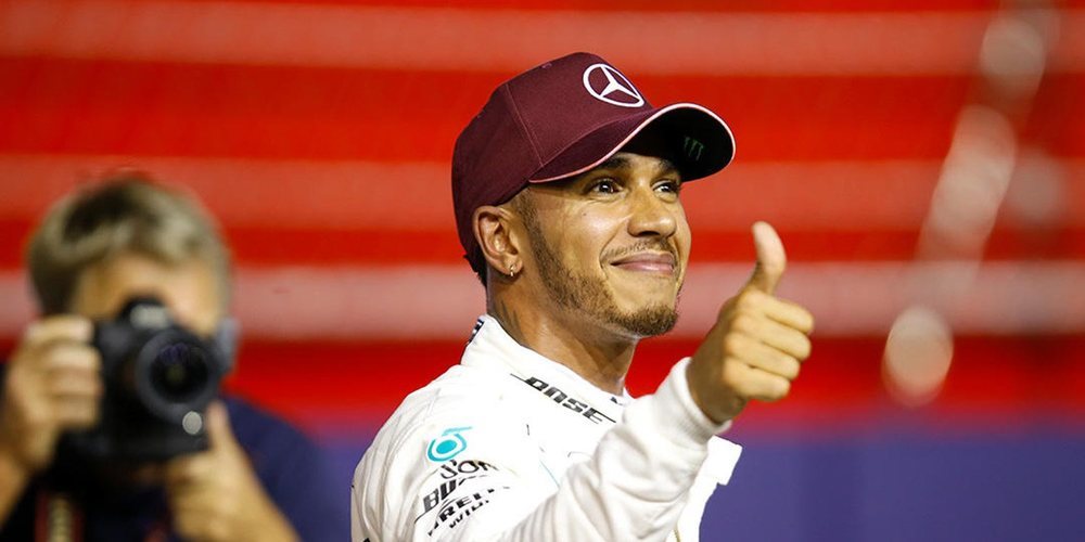 Lewis Hamilton: "Estoy agradecido al equipo porque hicimos el mejor trabajo posible hoy"