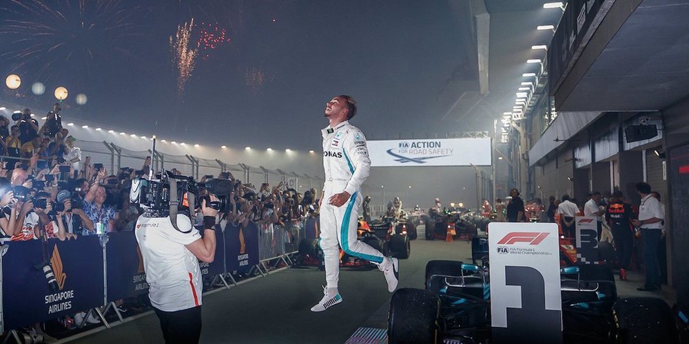 Lewis Hamilton: "Estoy súper agradecido por el resultado"