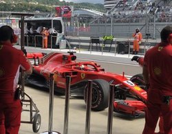 Sebastian Vettel comienza el fin de semana liderando en los Libres 1 del GP de Rusia 2018