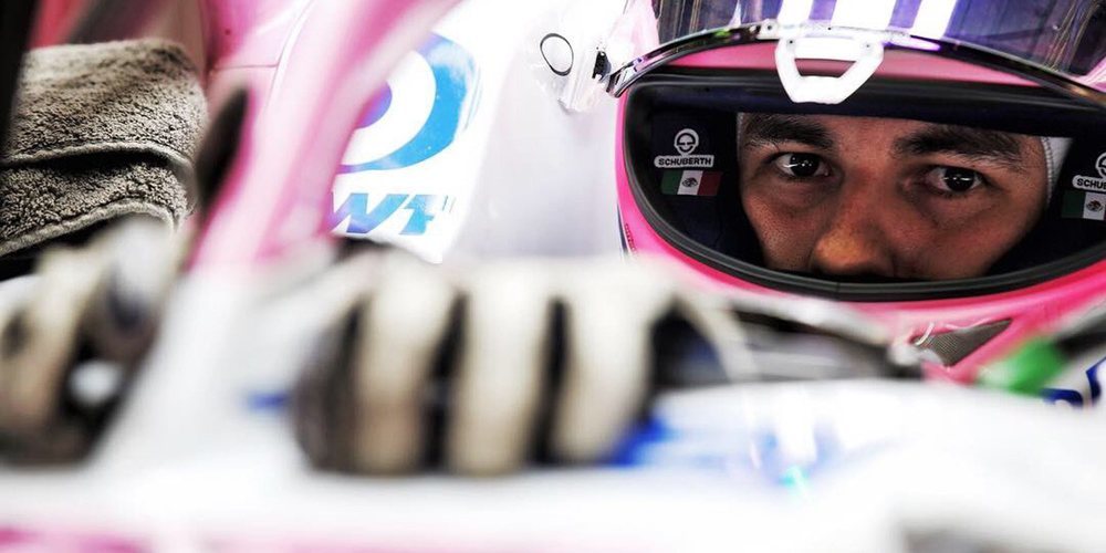 Sergio Pérez: "El coche lo sentí bien y el ritmo parecía competitivo"