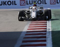 Charles Leclerc asombra en Sochi: "El inicio de carrera nos permitió ser séptimos"