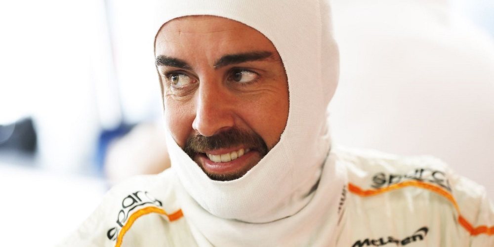 Fernando Alonso: "Un poco de lluvia nos ayudaría, ya que parece que en seco vamos a sufrir"