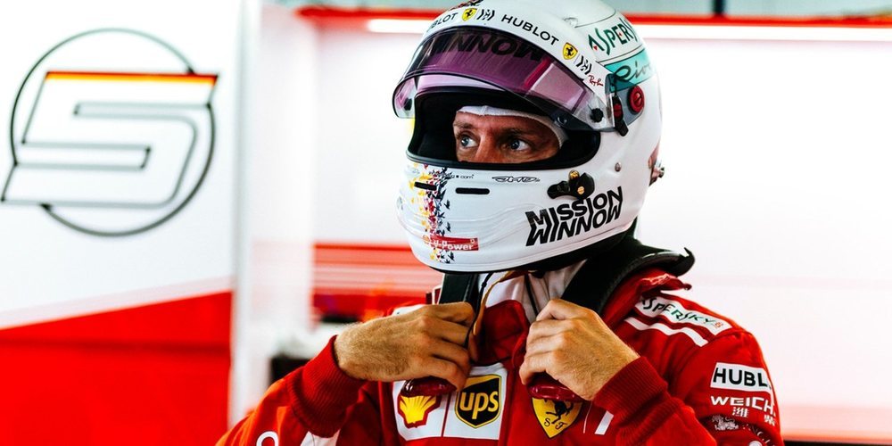 Sebastian Vettel: "Si hubiera llovido cinco minutos antes, la historia habría sido diferente"