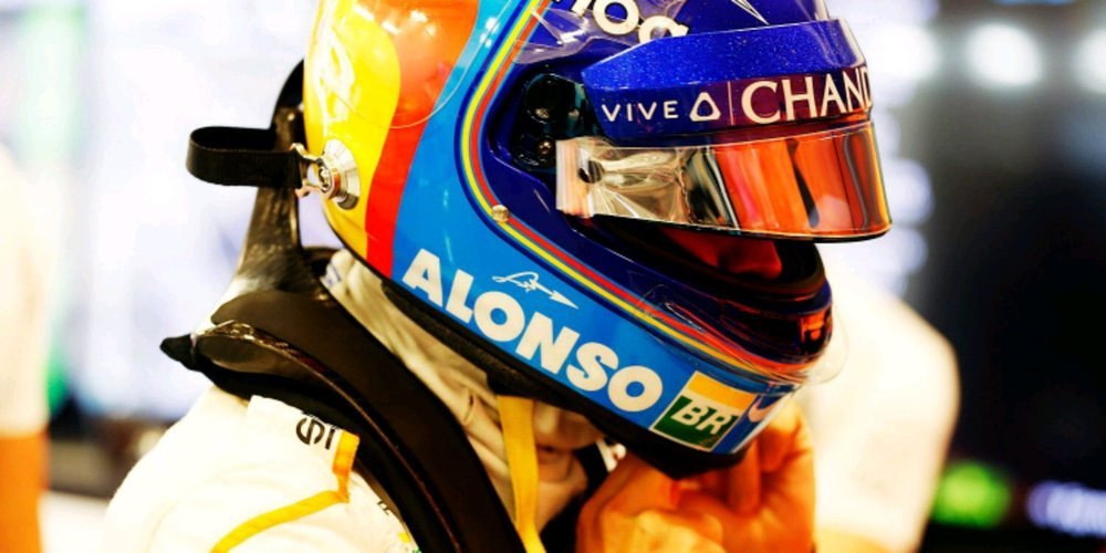Fernando Alonso: "Soy optimista porque la posición que conseguimos es buena y los puntos están cerca"