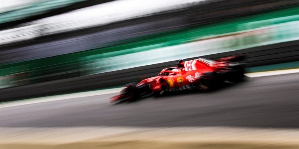 Inmejorable Vettel en los Libres 3 del GP de Brasil 2018