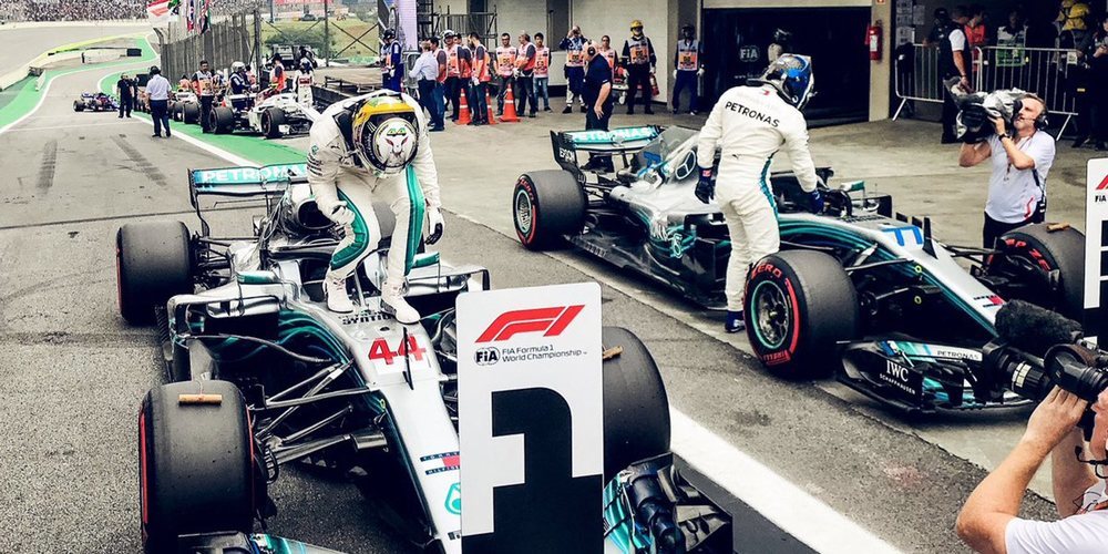 Lewis Hamilton logra su décima pole de la temporada en el Gran Premio de Brasil 2018