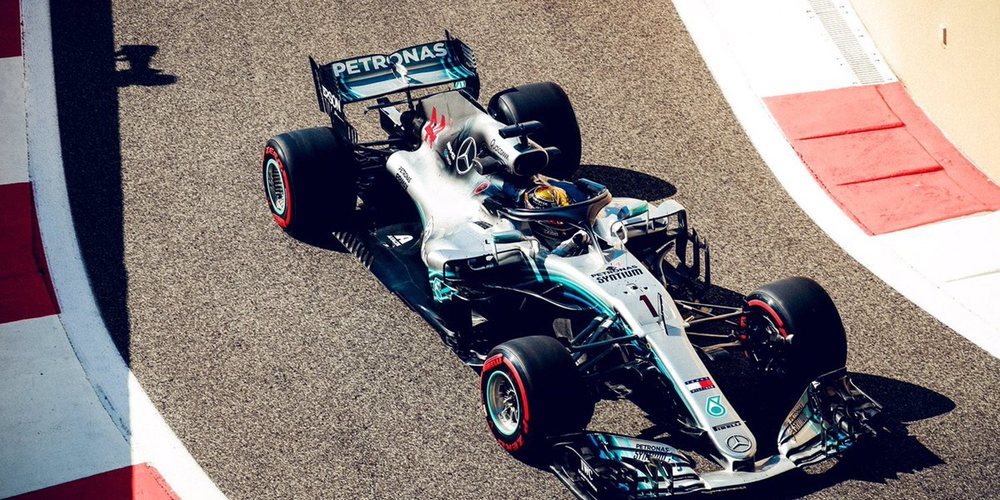 Lewis Hamilton finaliza primero en los Libres 3 del Gran Premio de Abu Dabi 2018