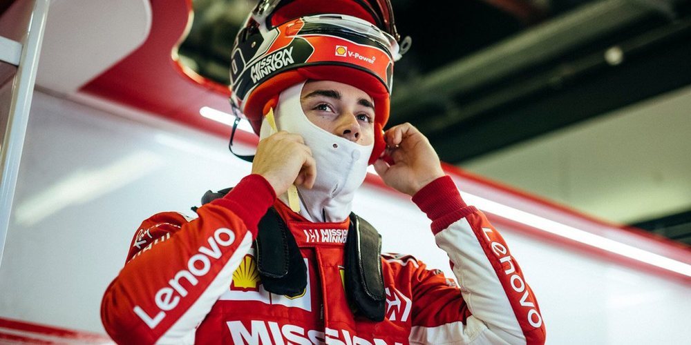 Leclerc, tras los test de Pirelli con Ferrari: "Fue el día que estuve esperando tanto tiempo"