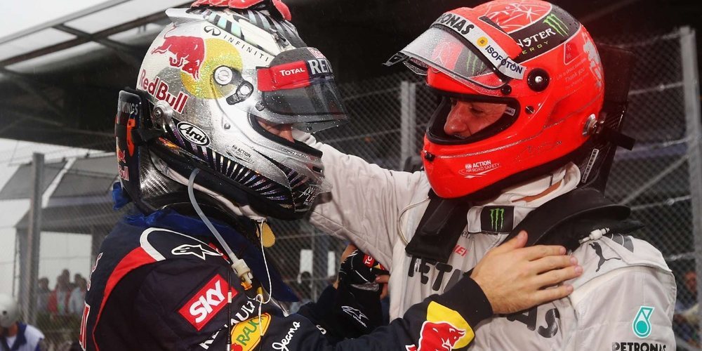 Sebastian Vettel, sobre Schumacher: "Hablar con él sería extremadamente útil"