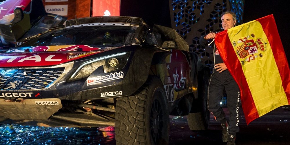Carlos Sainz, campeón del Dakar: "Es una especialidad diferente y hay que respetarla"