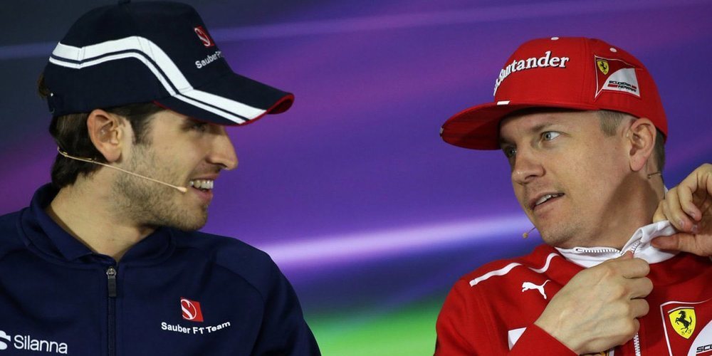 Giovinazzi, sobre Räikkönen: "Será duro tener a un campeón del mundo en el mismo equipo"