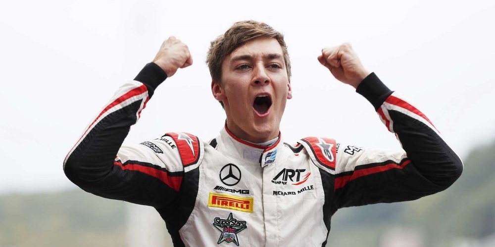 George Russell, sobre F2: "Hemos sido extremadamente rápidos y el coche ha sido fantástico"