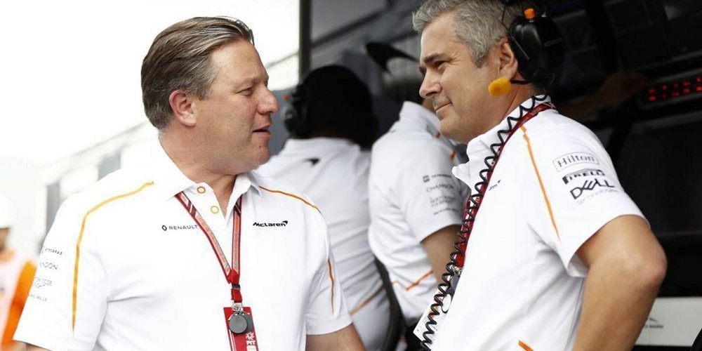 Zak Brown, sobre sus nuevos pilotos: "Esperamos que compitan entre sí con fuerza"