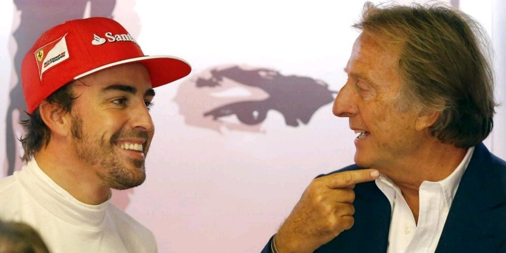 Fernando Alonso y Luca di Montezemolo esperan que Mick Schumacher tenga un futuro alentador