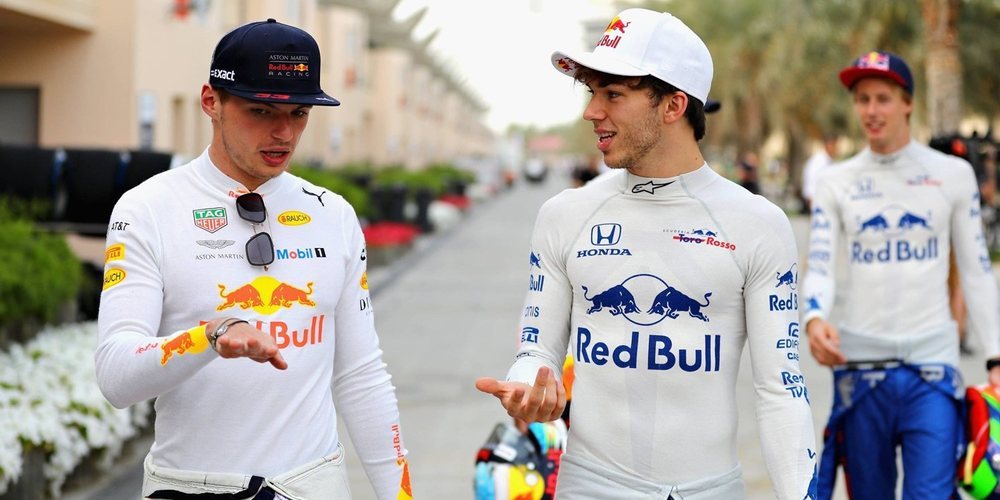 Pierre Gasly: "Compartir garaje con Max Verstappen es lo mejor que me podía pasar"