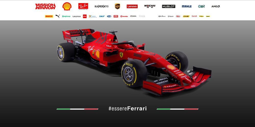 Ferrari presenta su nuevo Cavallino Rampante para 2019: el SF90
