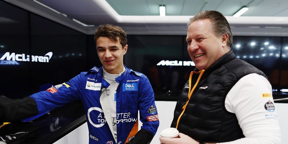 Lando Norris: "Tenemos que seguir trabajando para entender más el coche en los próximos días"