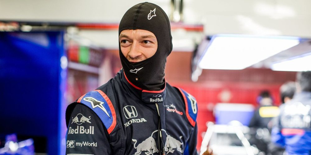 Daniil Kvyat: "Cada vez que salgo a pista, tengo mejores sensaciones con el coche"