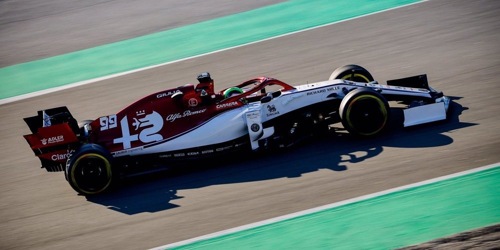 Antonio Giovinazzi hace fuerte a Alfa Romeo y logra el mejor tiempo de la mañana; McLaren, KO