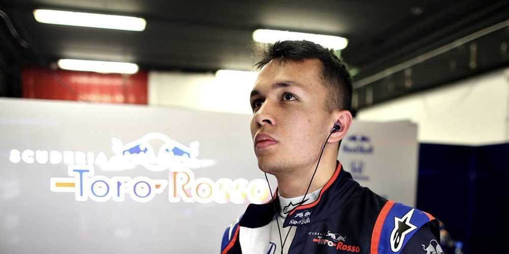 Alexander Albon: "Hicimos muchos progresos por la tarde, ojalá nos mantengamos así mañana"