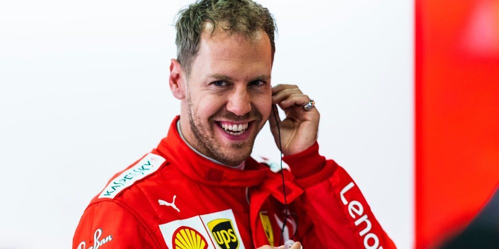 Sebastian Vettel: "Si Leclerc no fuera un piloto rápido, no estaría en Ferrari"