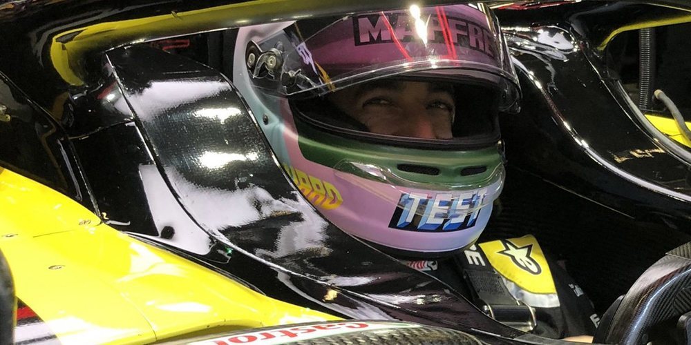 Daniel Ricciardo, sobre su casco: "Saldrá a la luz en Melbourne, pero sin duda va a ser diferente"