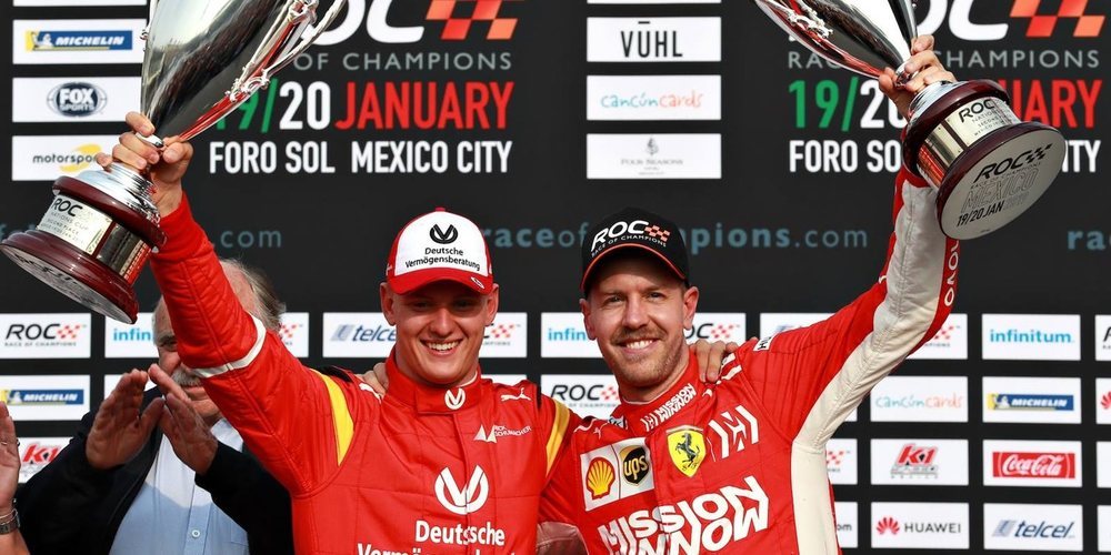 Vettel, sobre Mick Schumacher: "No creo que su apellido vaya a beneficiarle ni a perjudicarle"