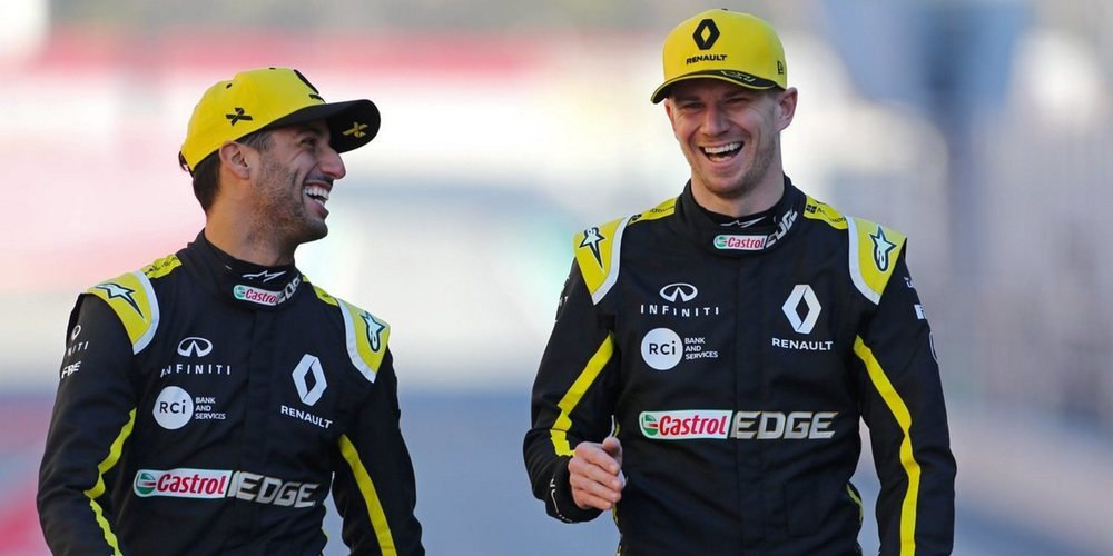 Nico Hülkenberg, sobre Ricciardo: "Quiero asegurarme de que puedo trabajar a mi mejor nivel"