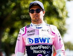 Sergio Pérez: "No estoy contento con el equilibrio del coche"