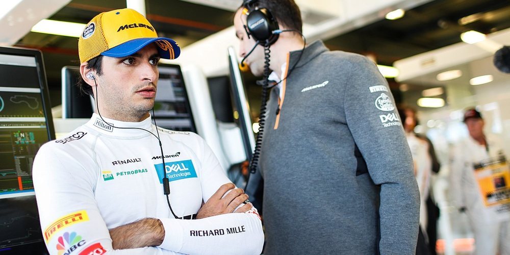 Carlos Sainz: "He tenido una mala suerte increíble en el día de hoy"