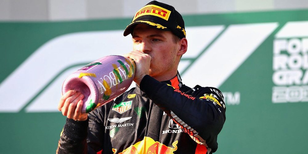 Verstappen: "La tercera posición ha sido merecida, estoy muy contento por el equipo y por Honda"