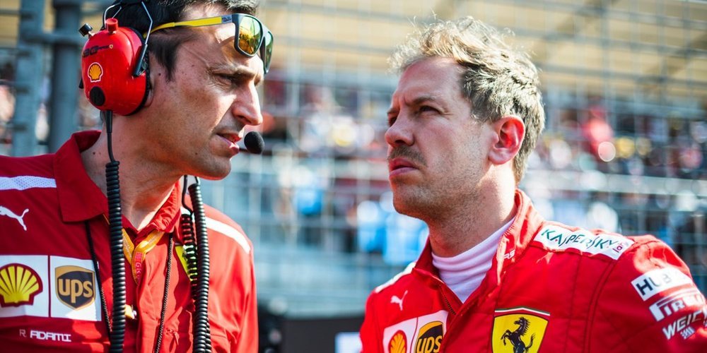 Sebastian Vettel: "El coche no ha encontrado un buen agarre con los neumáticos medios"