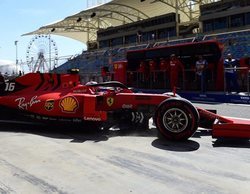 Los Ferrari de Charles Leclerc y Sebastian Vettel lideran en la primera sesión del GP Baréin 2019
