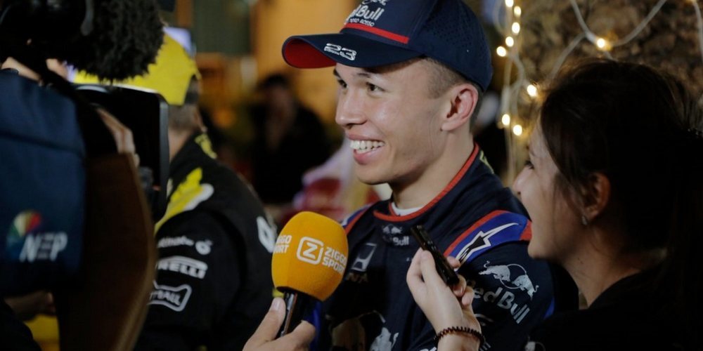 Alexander Albon: "Estoy muy feliz por recoger mis primeros puntos en Fórmula 1"